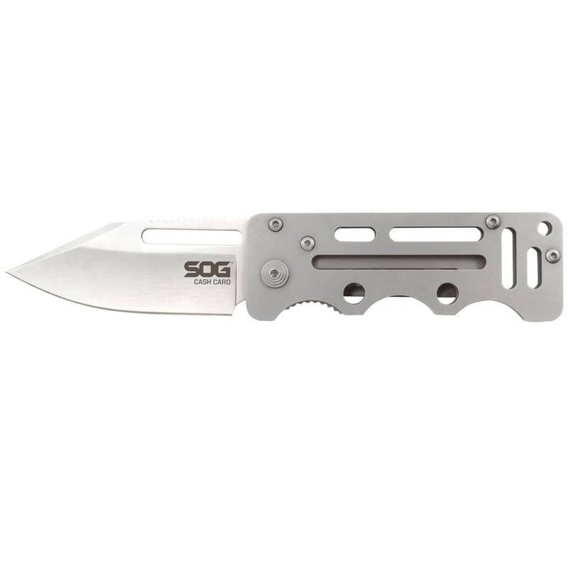 SOG Cash Card – Simple, light, and compact minimalists dream knife
