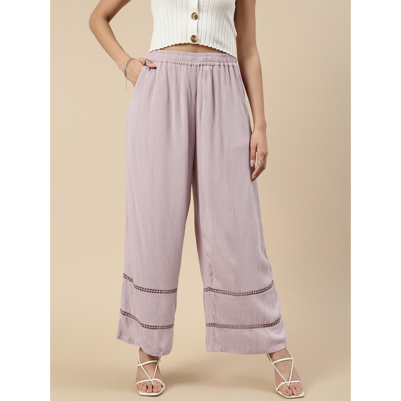 Casual Palazzo-Dusty Rose|S|M|L|XL|XXL|Dusty Rose|LWBRPZSOF20169356