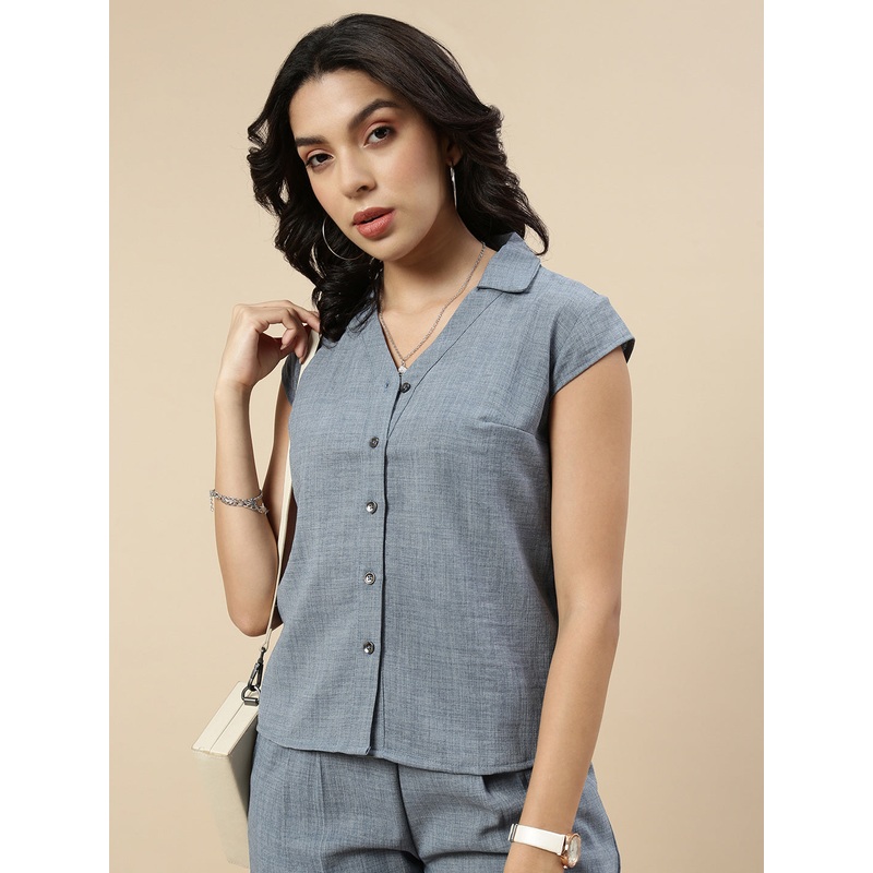 Casual Top-Indigo|S|M|L|XL|Indigo|LWTCTSOF20292315