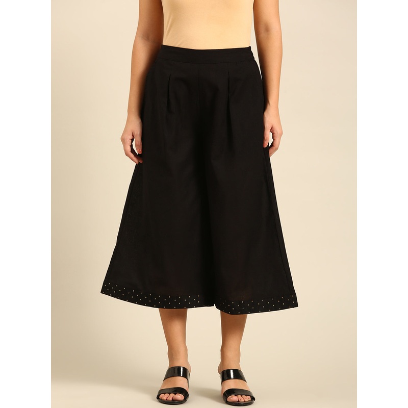 Culottes Embroidered-Black|S|M|L|XL|XXL|Black|LWBCLEBF20122002