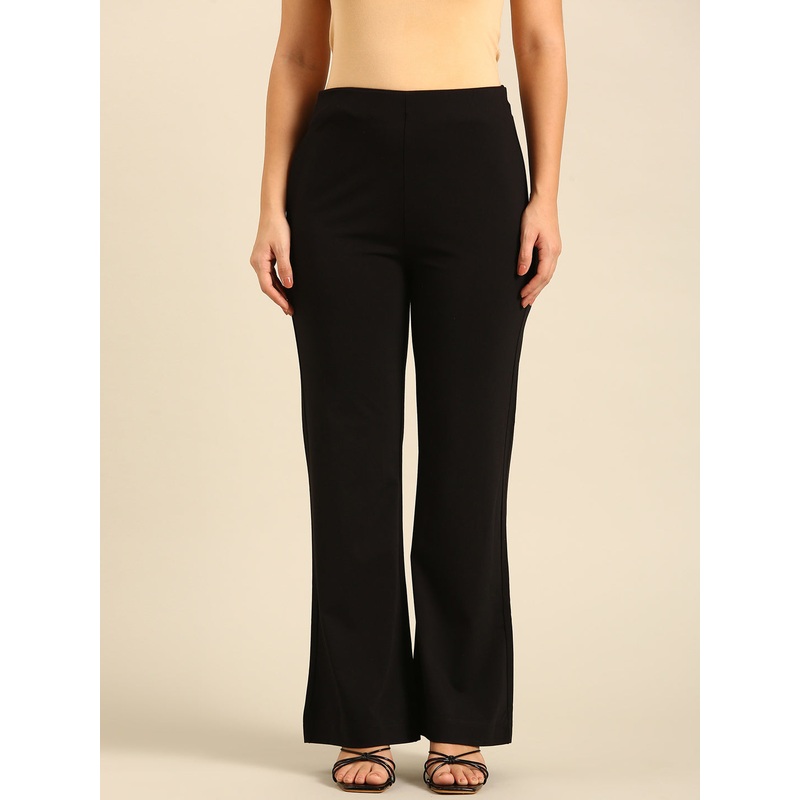 Fit & Flare Pant-Black|S|M|L|XL|XXL|Black|LWBPZSOWC4041002