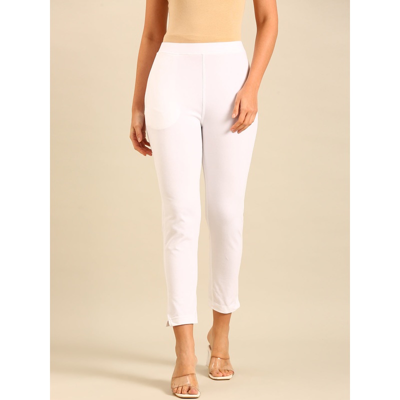 Kurti Pant-White|S|M|L|XL|XXL|3XL|4XL|White|LKBNPSOPC2017011
