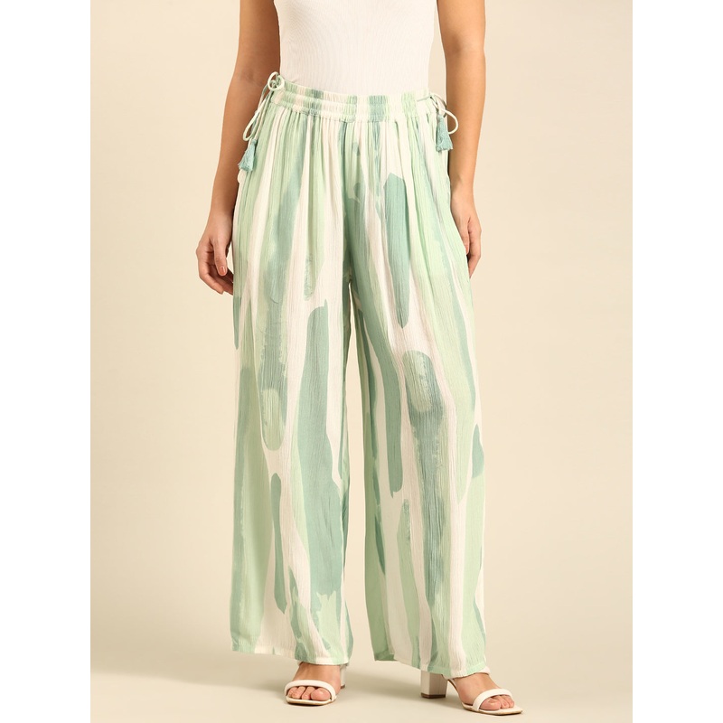 Palazzo-Light Green|S|M|L|XL|XXL|Light Green|LWBPZAOF20022153