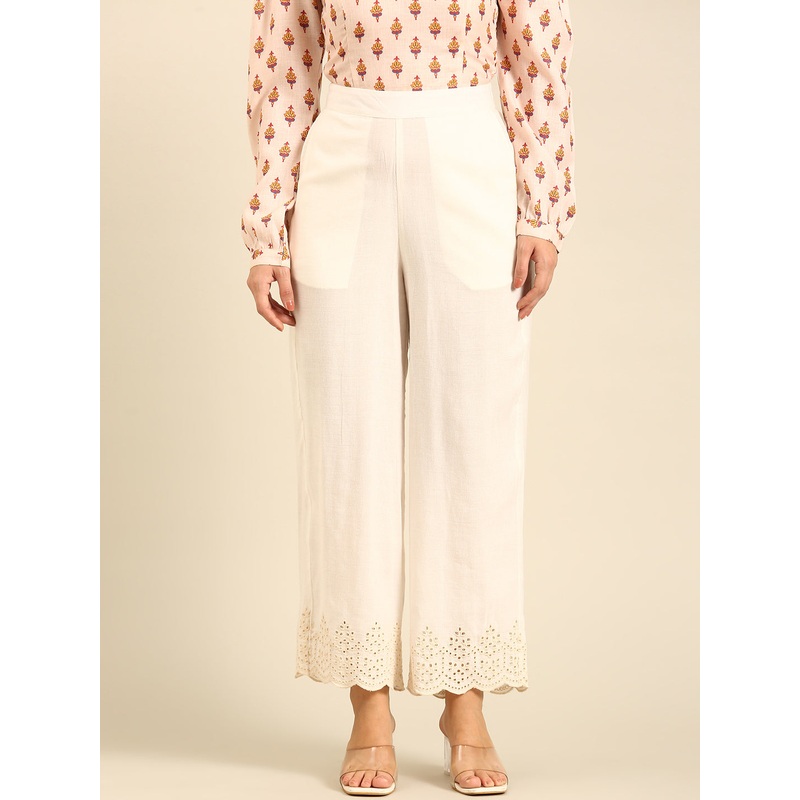 Palazzo-Offwhite|S|M|L|XL|XXL|Offwhite|LWBPZSOF20084009