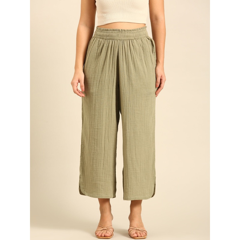 Palazzo-Sage Green|S|M|L|XL|XXL|Sage Green|LWBCPSOF20111402