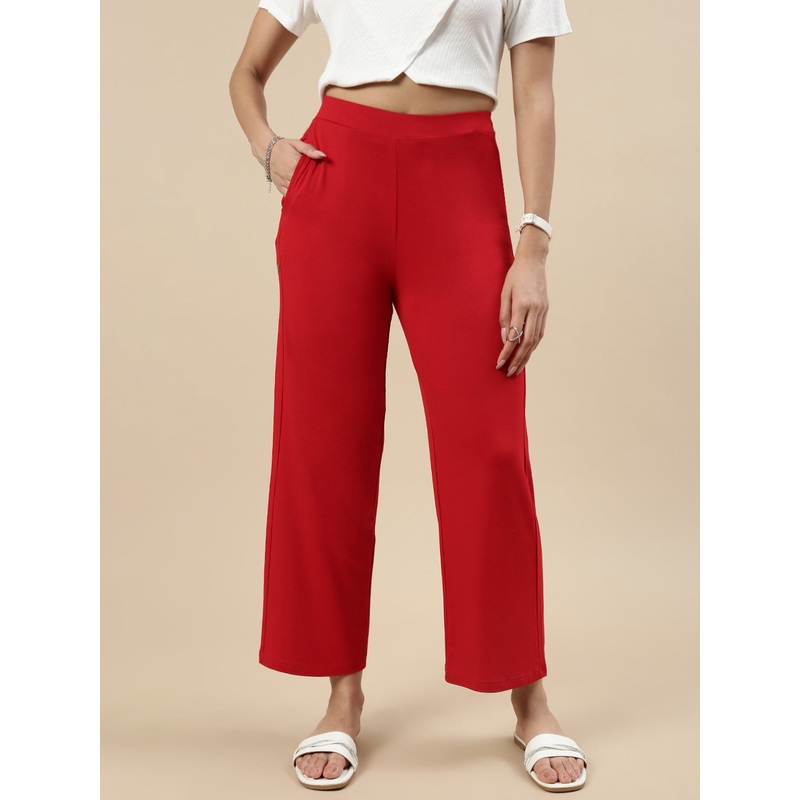 Palazzo-True Red|S|M|L|XL|XXL|3XL|True Red|LKBNPZSOF20037118