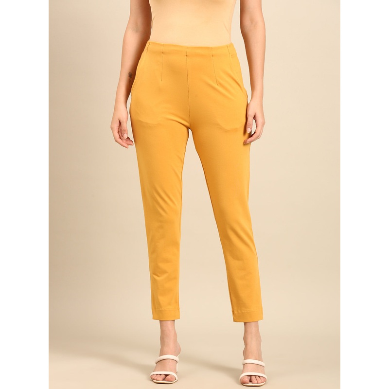 Super Stretch Kurti Pant-Gold|S|M|L|XL|XXL|3XL|4XL|Gold|LKBCPSOPC2015-0422102