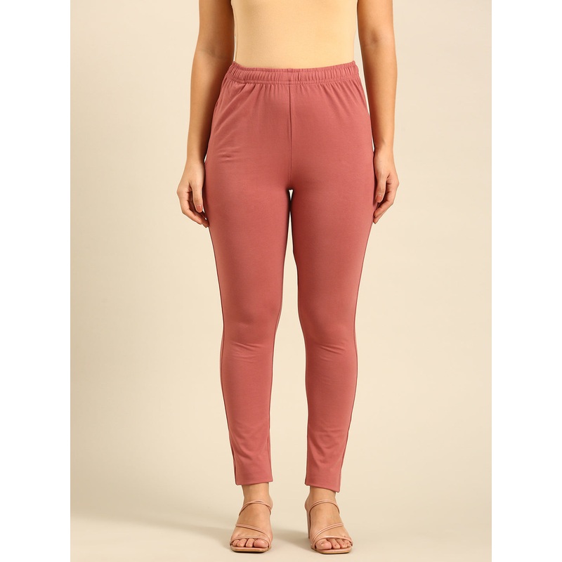 Women’s Needle Pants Dark Peach