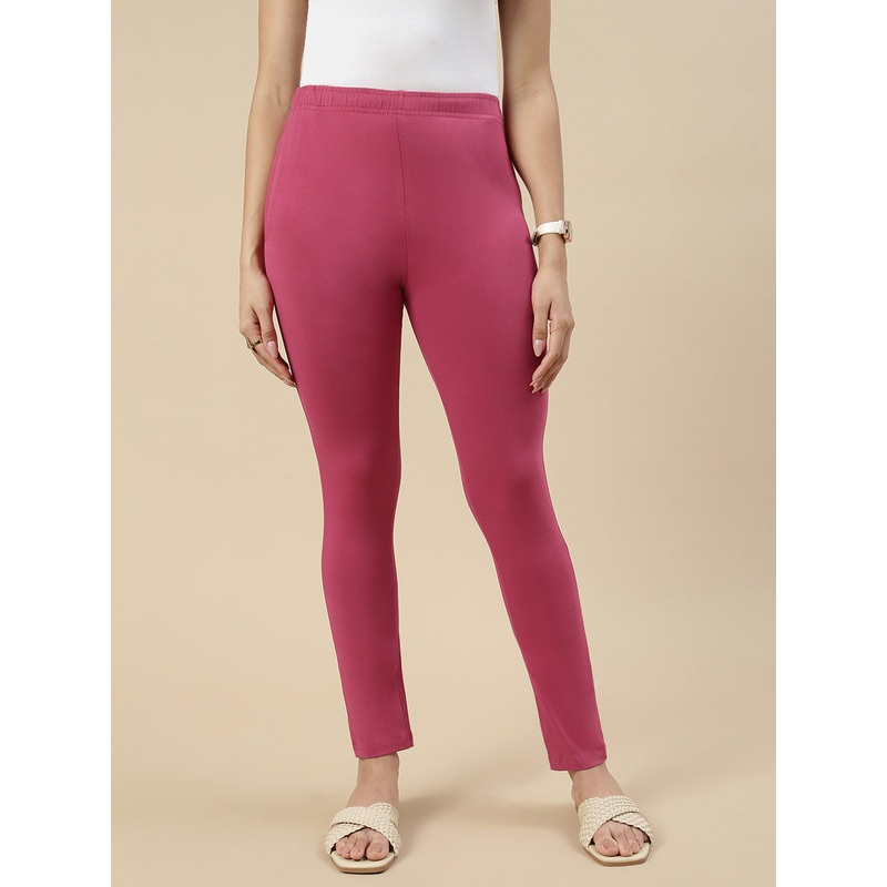 Women’s Needle Pants Dark Pink
