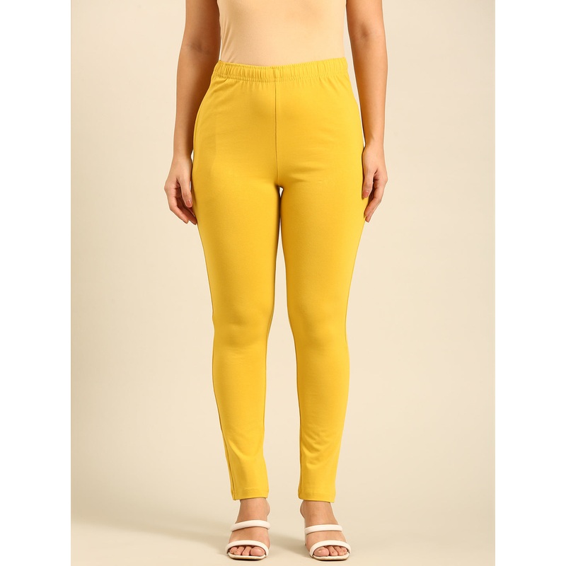 Women’s Needle Pants Lime Yellow