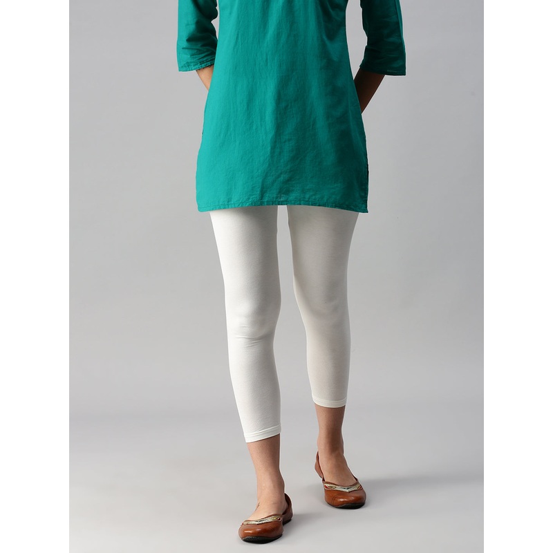 3/4th Leggings-Offwhite|S|M|L|XL|2XL|3XL|4XL|Offwhite|LLG3LSOPC2010009