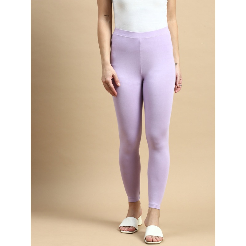 Ankle Length Leggings Viscose-Lilac