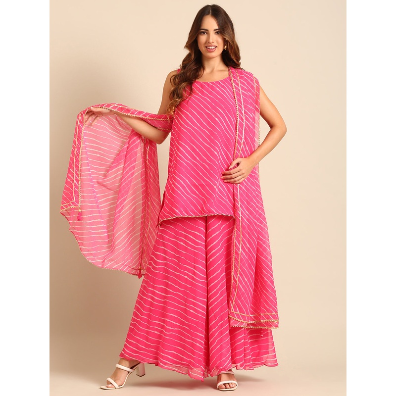 Dupatta-Pink|FS|Light Pink|LACDUAOF19302053