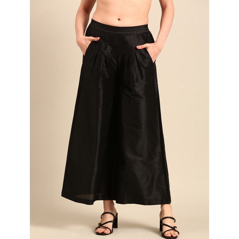 Palazzo-Black|S|M|L|XL|XXL|Black|LWBPZSOF19240002