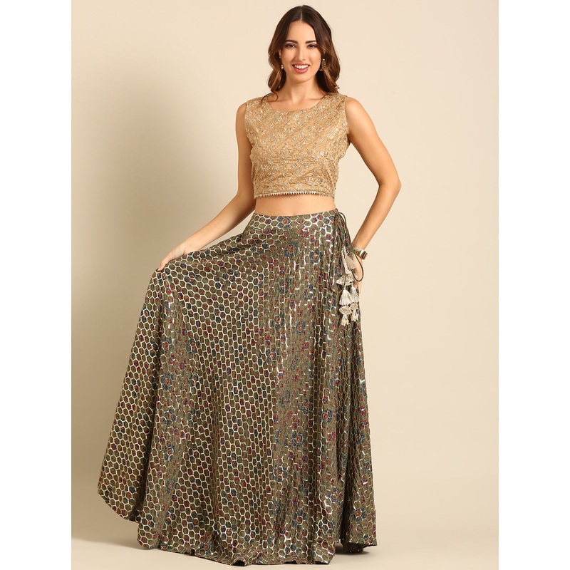 Skirt-Green|S-M|L-XL|Green|LWBSKAOF18142032