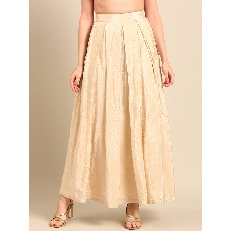 Skirt Jacquard-Offwhite|S|M|L|XL|XXL|Offwhite|LWBSKJCF19089009