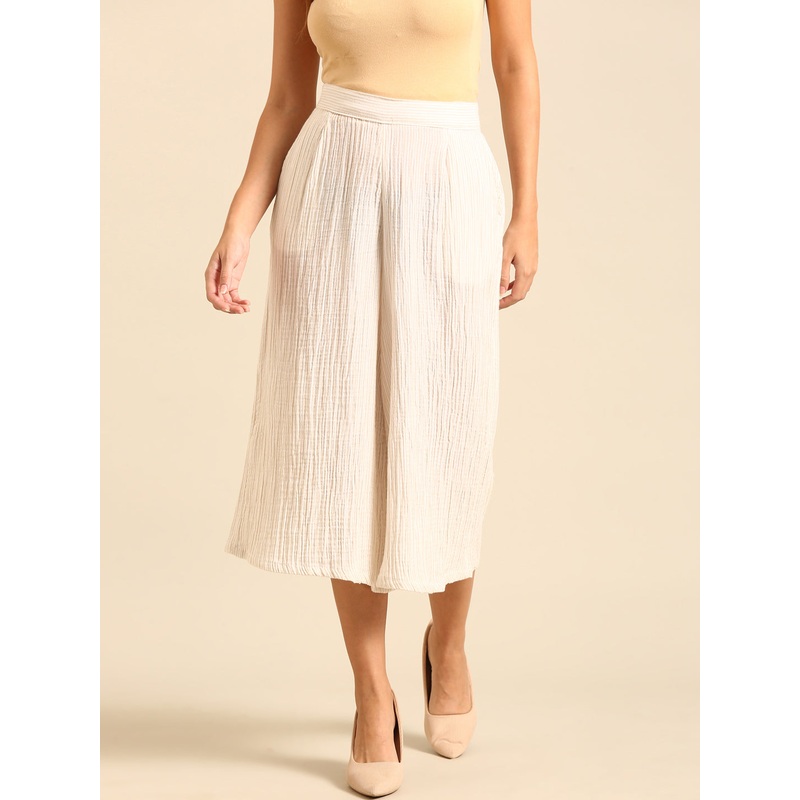 Stripped Culottes-Natural|S|M|L|XL|XXL|Natural|LWBCLAOF18045050