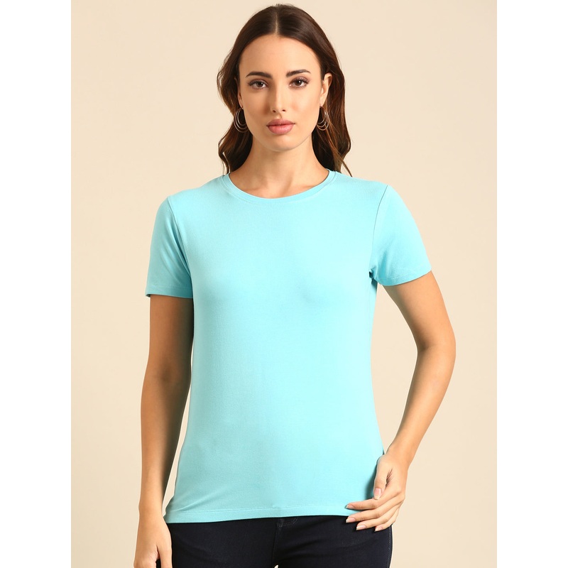 T-Shirt Regular Sleeve-Sky Blue