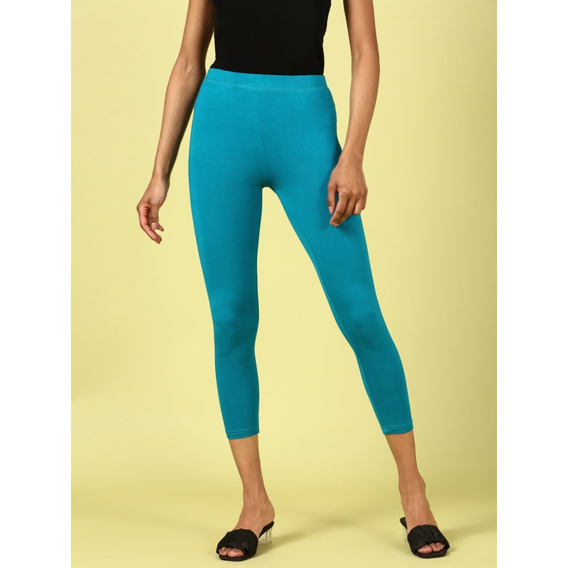 Ankle Length Leggings Viscose-Teal