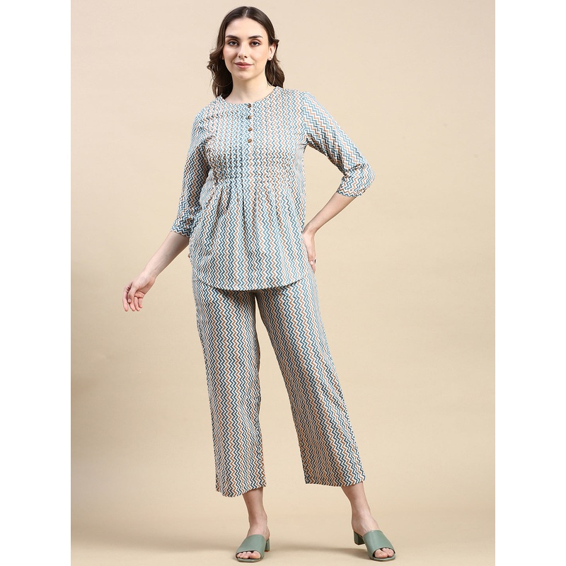 Palazzo AOP-Offwhite|S|M|L|XL|XXL|Offwhite|LWBPZAOF17222009