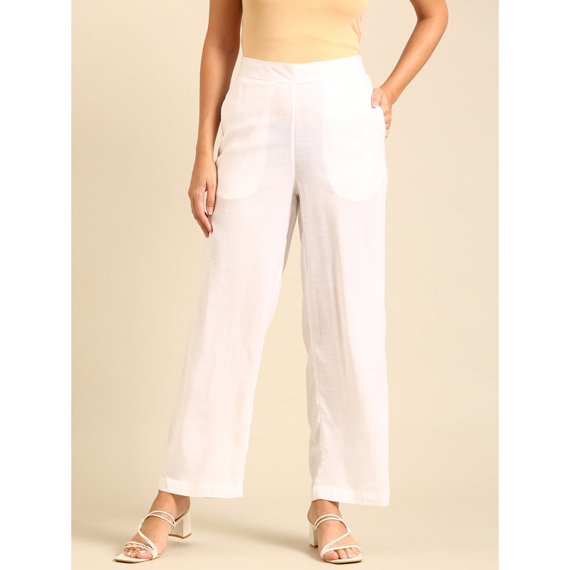 Palazzo-White|S|M|L|XL|XXL|3XL|White|LWBPZSOF17231011