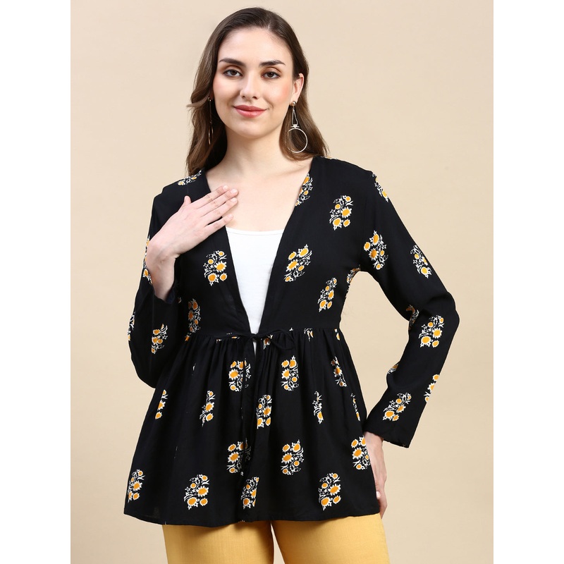 Shrug-Black|S|M|L|XL|XXL|Black|LSHRLAOF18154002