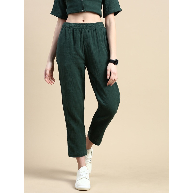 Straight Pant-Green|S|M|L|XL|XXL|3XL|Green|LWBSPSOF17075032