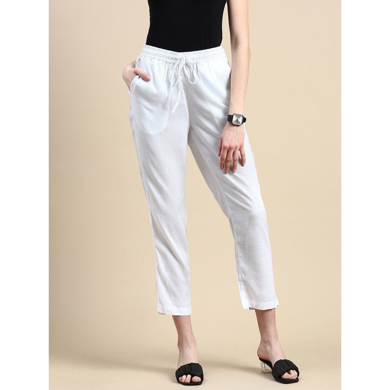 Straight Pant-White|S|M|L|XL|XXL|3XL|White|LWBSPSOF17230011