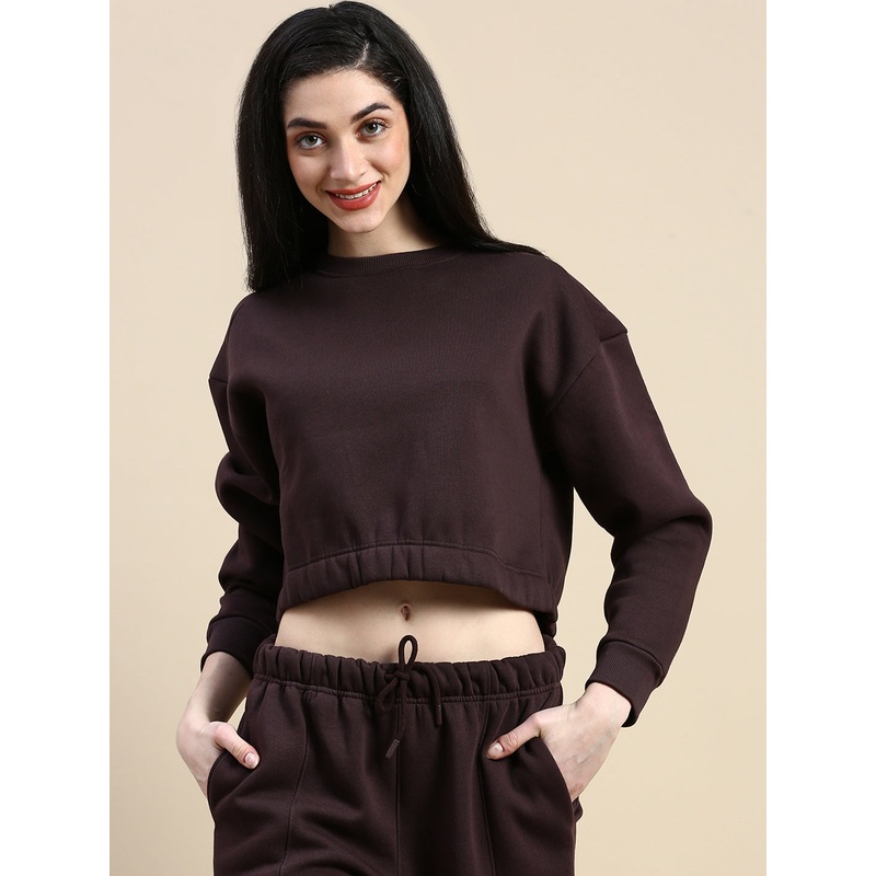 Sweatshirt-Brown|S|M|L|XL|XXL|3XL|Brown|LSSHSSOF17111003