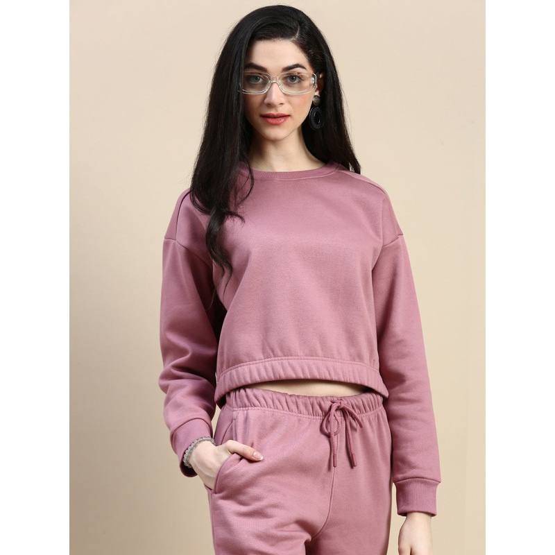 Sweatshirt-Pink|S|M|L|XL|XXL|3XL|Pink|LSSFSSOF17111053