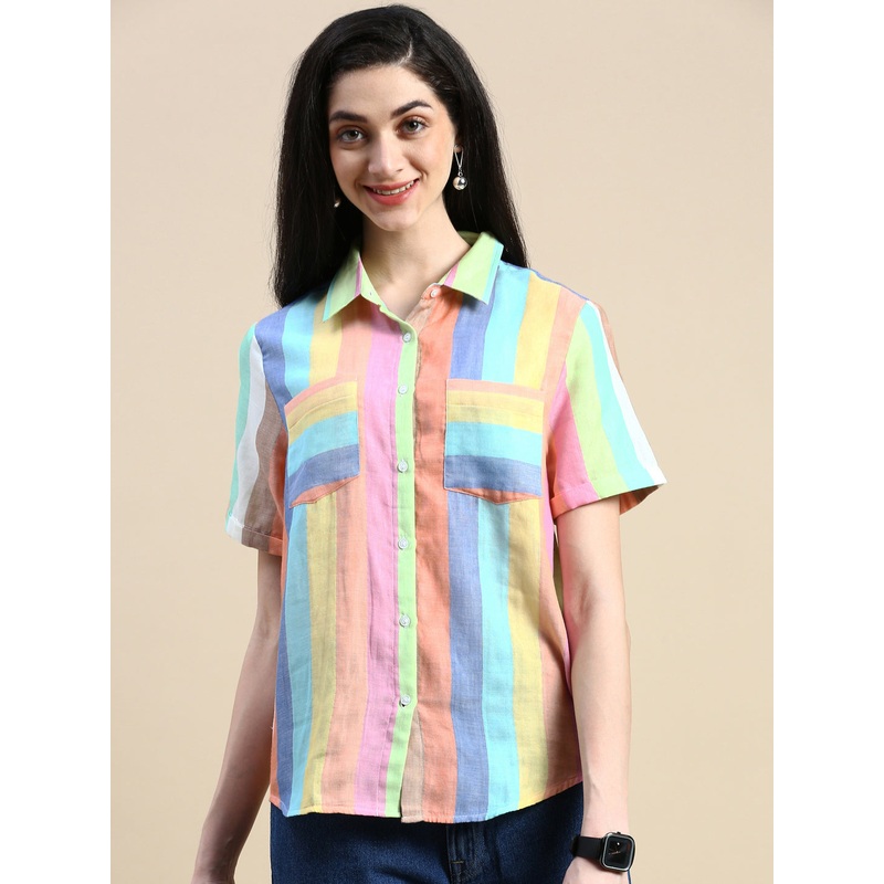 Top-Multi Color|S|M|L|XL|XXL|3XL|Multi|LWTSHYDF18005147