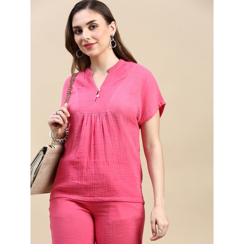 Top-Pink|S|M|L|XL|XXL|Pink|LWTTPSOF18009053