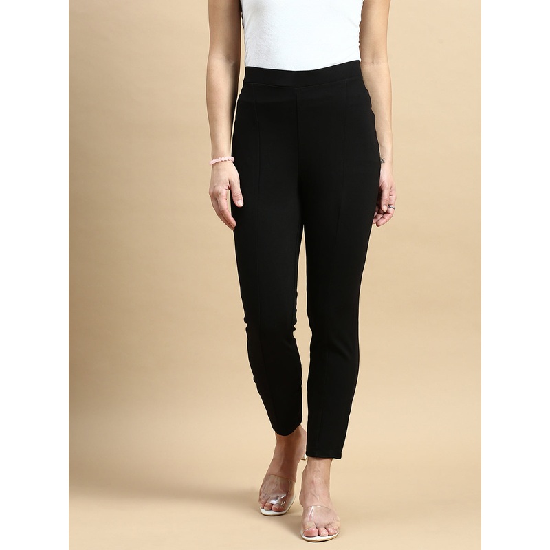 Treggings-Black|XS|S|M|L|XL|Black|LWBTGSOBDF17209002