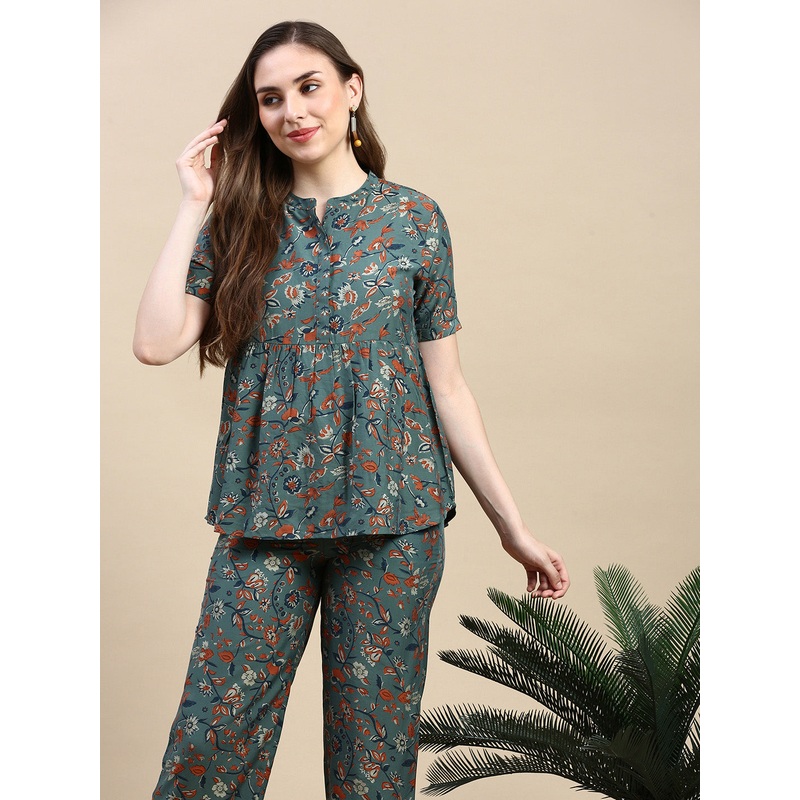 Tunic AOP-Green|S|M|L|XL|XXL|Green|LWTTUAOF18095