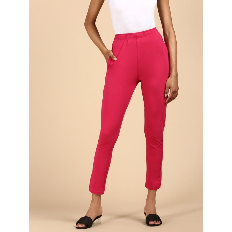 Women’s Needle Pants Fuchsia|S|M|L|XL|XXL|3XL|4XL|Fuchsia|LKBNPSOPC2016030