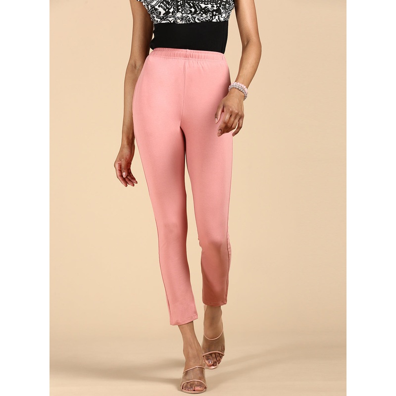 Women’s Needle Pants Peach|S|M|L|XL|XXL|3XL|4XL|Peach|LKBNPSOPC2016074