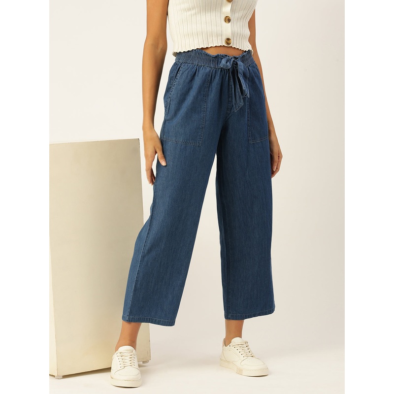 Ladies Culottes Mid Blue|S|M|L|XL|XXL|3XL|Mid Blue|LWBCLSOF16103314