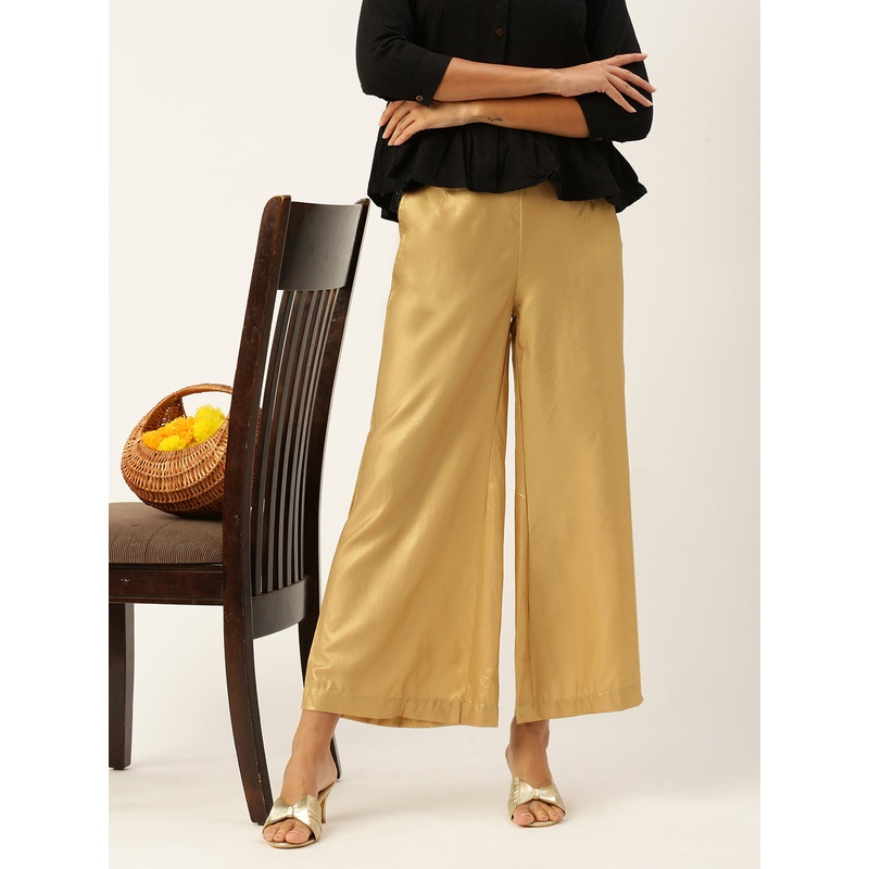 Ladies Palazzo Gold|S|M|L|XL|XXL|Gold|LWBPZSOWC3026102