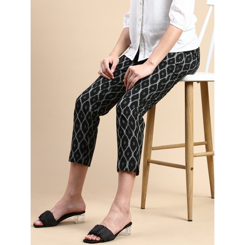 Women Cigarette Pants Black|S|M|L|XL|XXL|3XL|Black|LWBCPYDF17083002