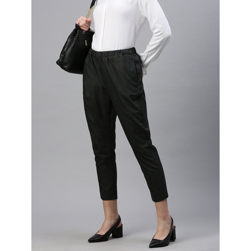 Women Formal Pant Black|S|M|L|XL|XXL|3XL|Black|LWBFPCKF17010002