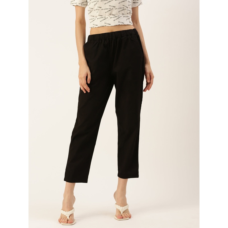 Women’s Casual Pant Black|S|M|L|XL|XXL|3XL|Black|LWBCASOF16050002