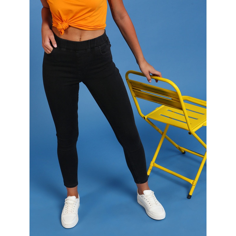 Women’s Jeggings Black|S|M|L|XL|XXL|3XL|Black|LWBJGSOWC4033002
