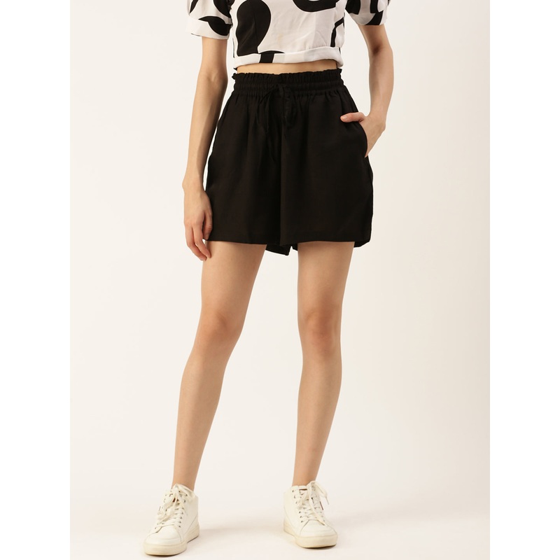 Womens Shorts Black|S|M|L|XL|XXL|3XL|4XL|Black|LWBSHSOF16105002