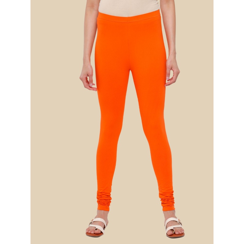 Churidar Leggings-Dark Orange|S|M|L|XL|XXL|3XL|4XL|Dark Orange|LLGCHSOPC200024