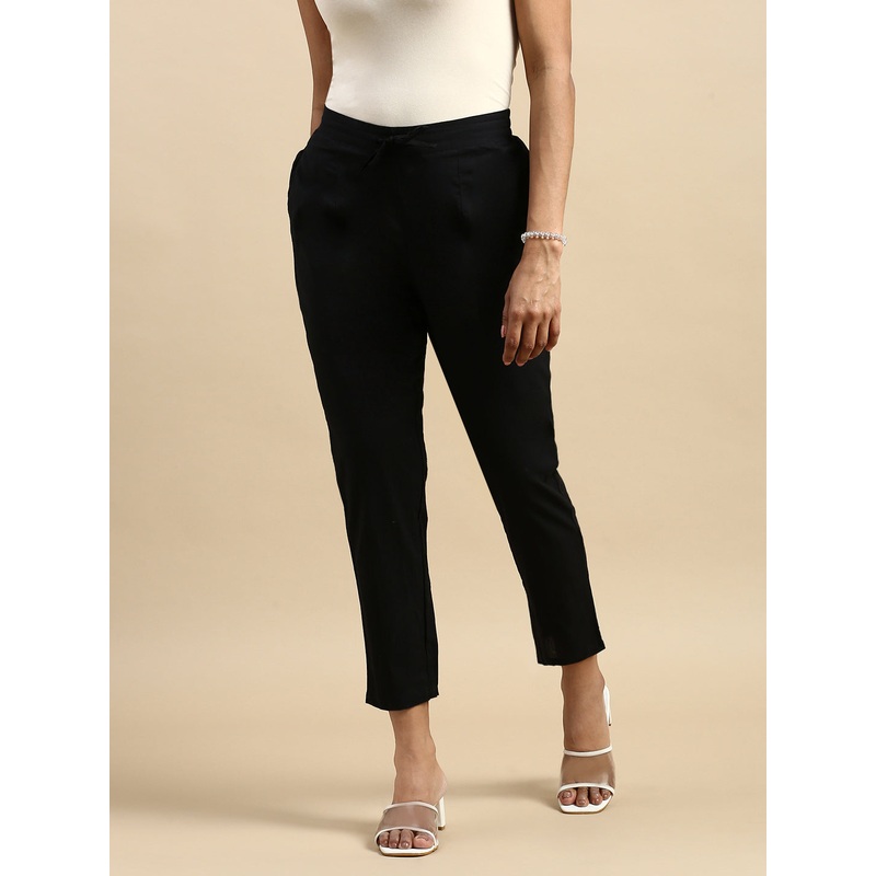 Straight Pant-Black|S|M|L|XL|XXL|3XL|Black|LWBSPSOF14168002