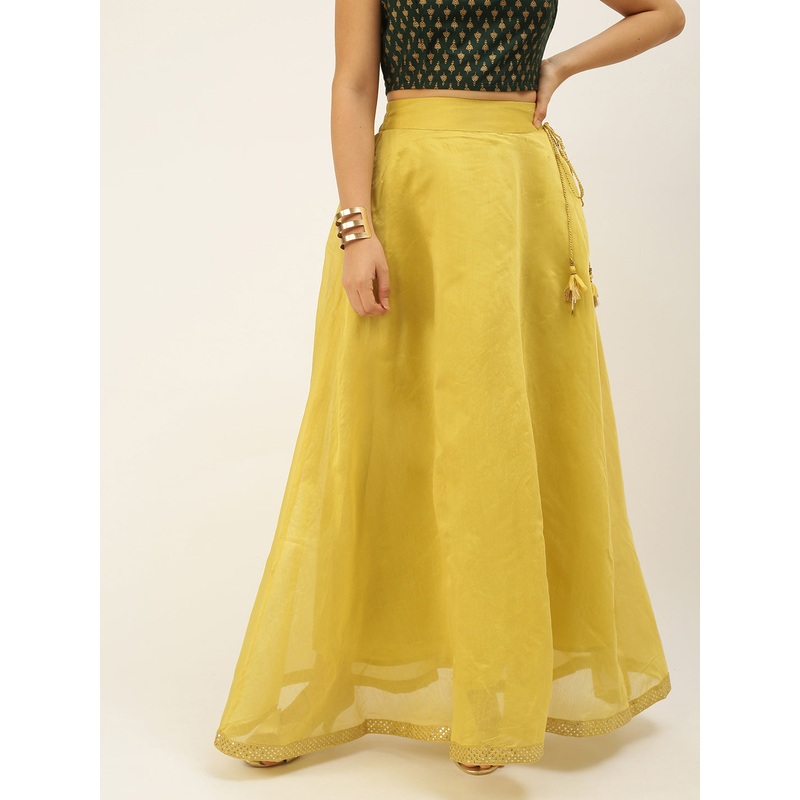 Women’s Skirt Lime Yellow|S|M|L|XL|XXL|Lime Yellow|LWBSKSOF15143352