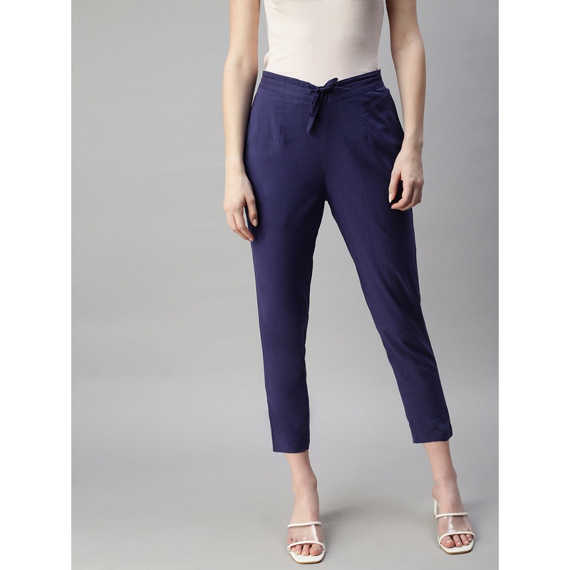 Women’s Straight Pant Navy Blue