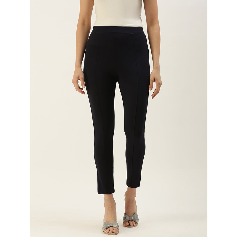 Women’s Treggings Navy Blue|S|M|L|XL|XXL|3XL|Navy Blue|LWBTGSOWC4040008