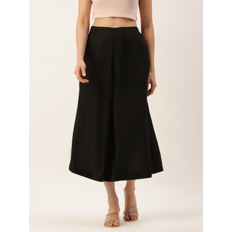 Womens Culottes Black|S|M|L|XL|XXL|3XL|4XL|Black|LWBCLSOWC4016002