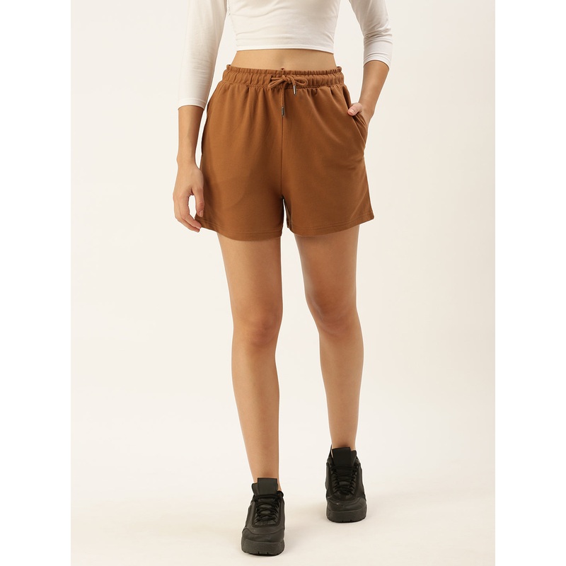 Womens Shorts Tan|S|M|L|XL|XXL|3XL|4XL|Tan|LKBSHSOF16148379